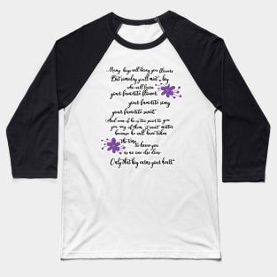 Copy of A boy to bring you flowers Inej Baseball T-Shirt